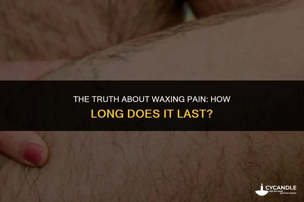 does waxing hurt long