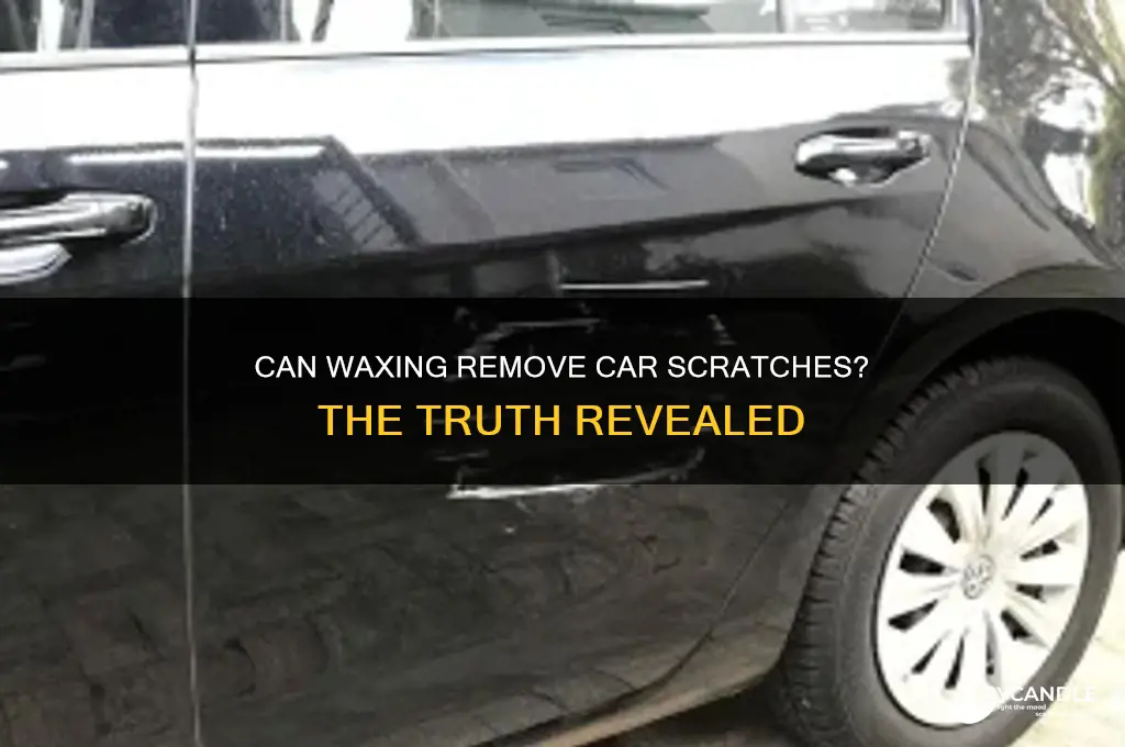 does waxing make scratcheson cars go away