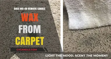 WD-40 for Candle Wax: Effective Carpet Cleaning Solution?