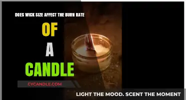 Wick Size Impact: How It Influences Candle Burn Rate
