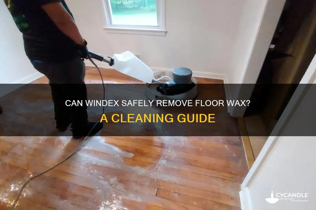 does windex remove floor wax