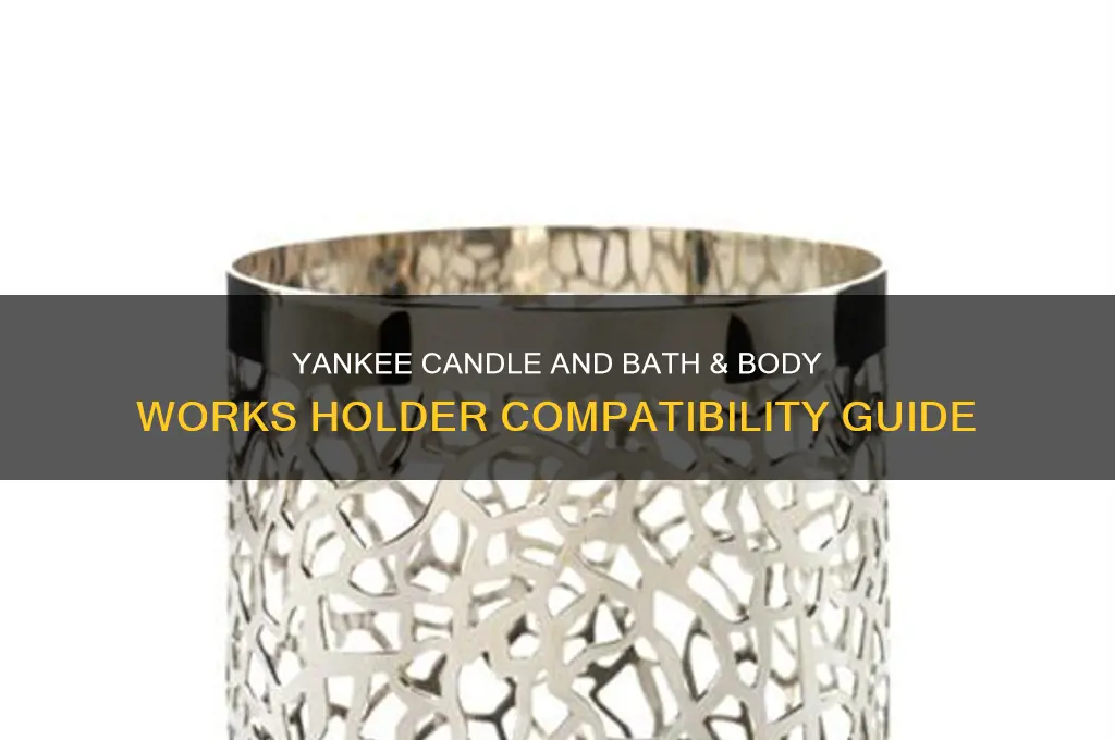 does yankee candle fit in bath and body works holder