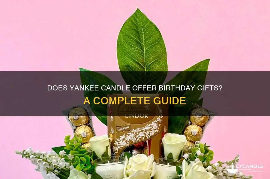 does yankee candle give birthday gifts