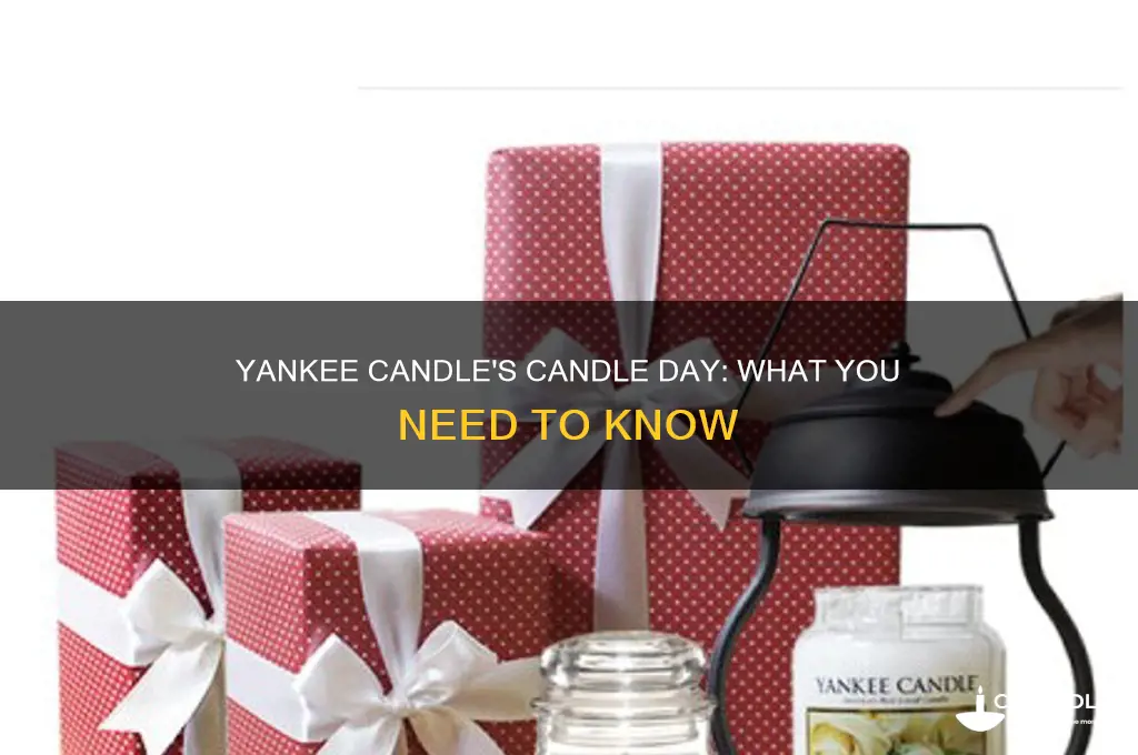 does yankee candle have a candle day