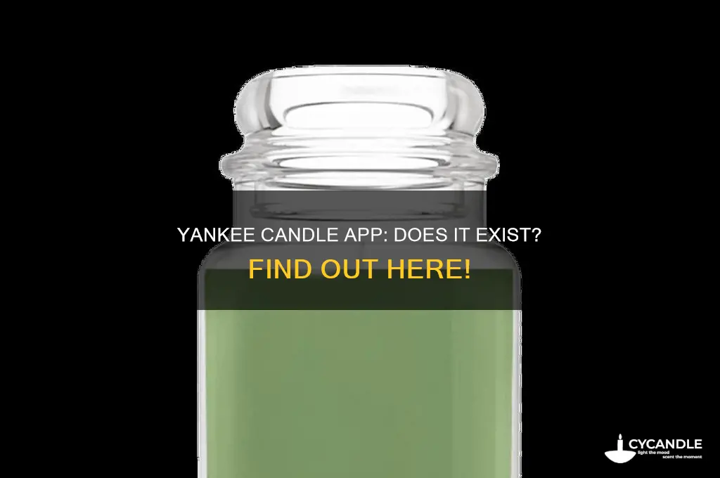 does yankee candle have an app