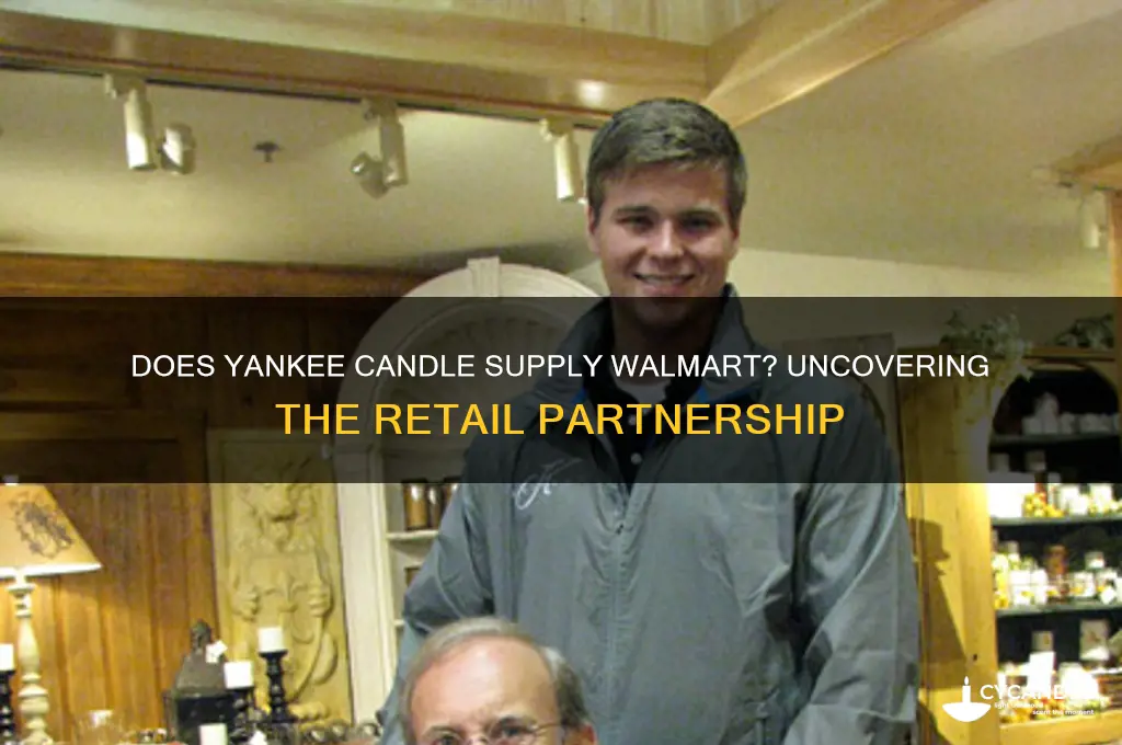 does yankee candle make candles for wal mart