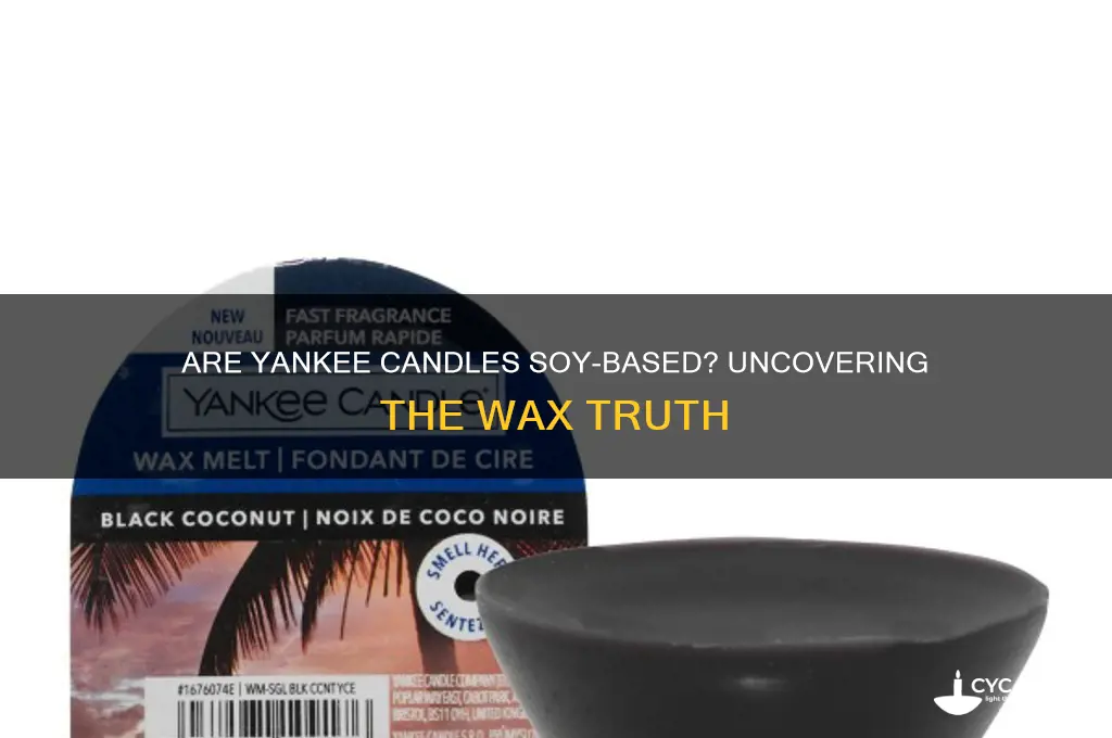 does yankee candle make soy candles