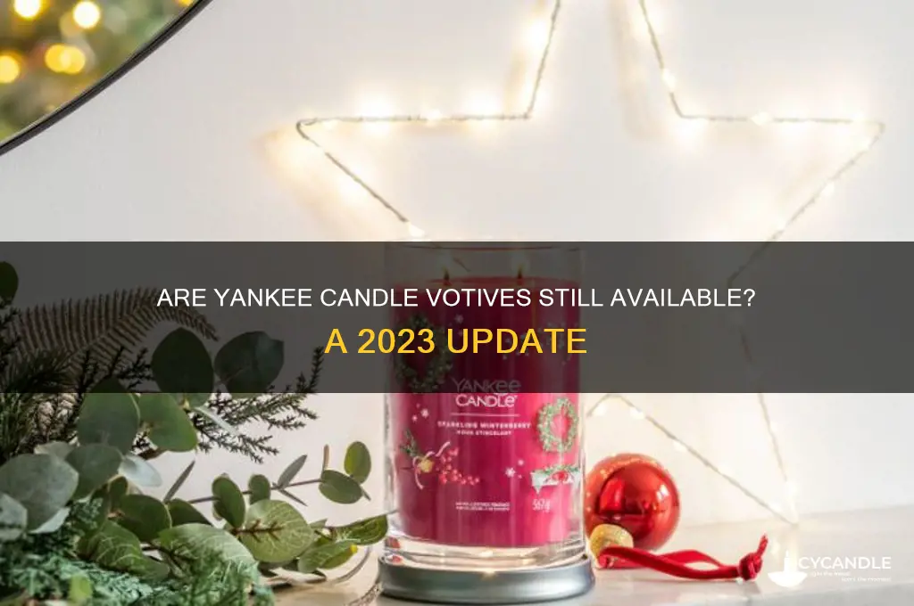 does yankee candle make votives anymore