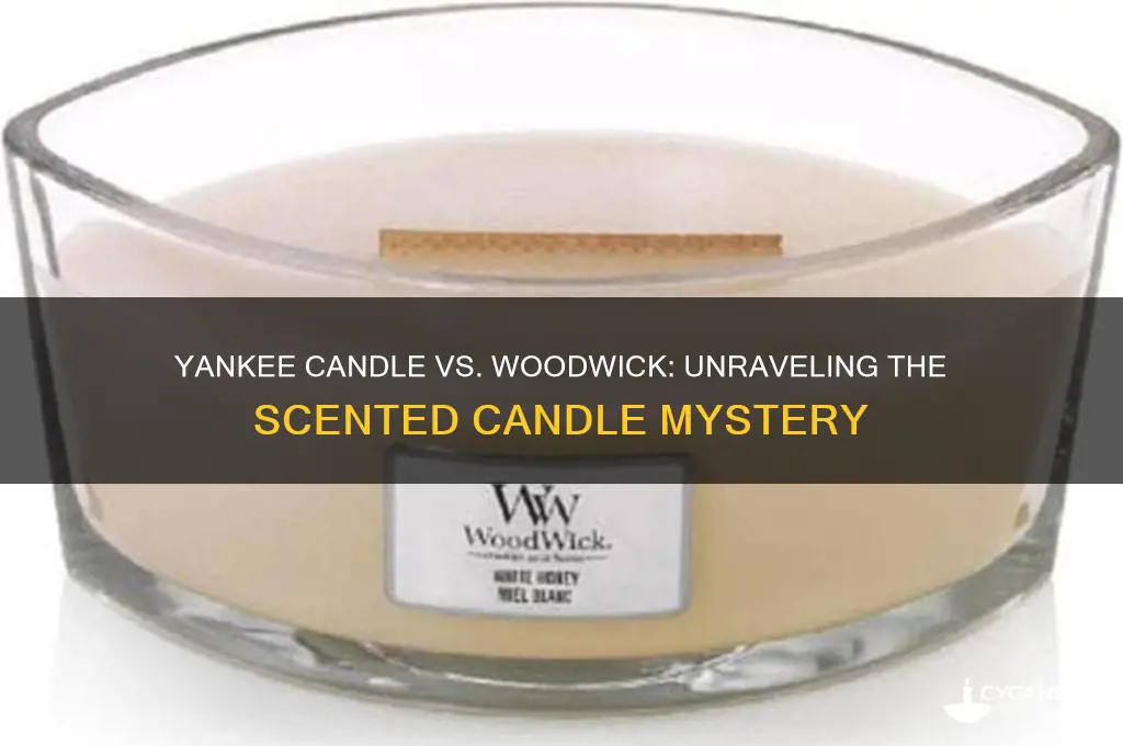 does yankee candle make woodwick