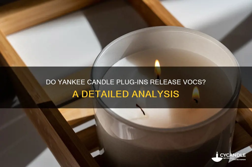 does yankee candle plug in have voc