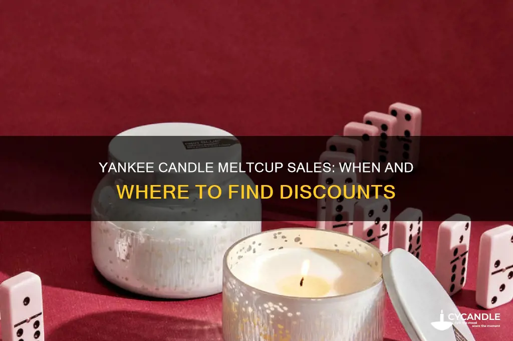 does yankee candle put their meltcups on sale