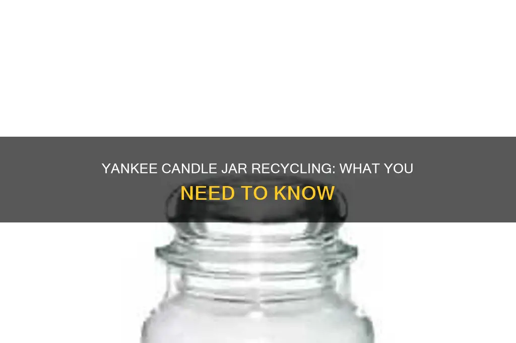 does yankee candle recycle their jars