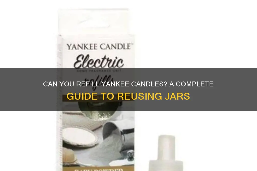 does yankee candle refill candles