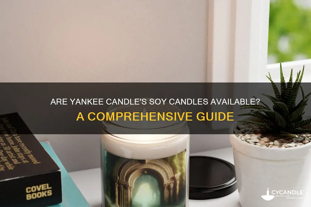 does yankee candle sell soy candles