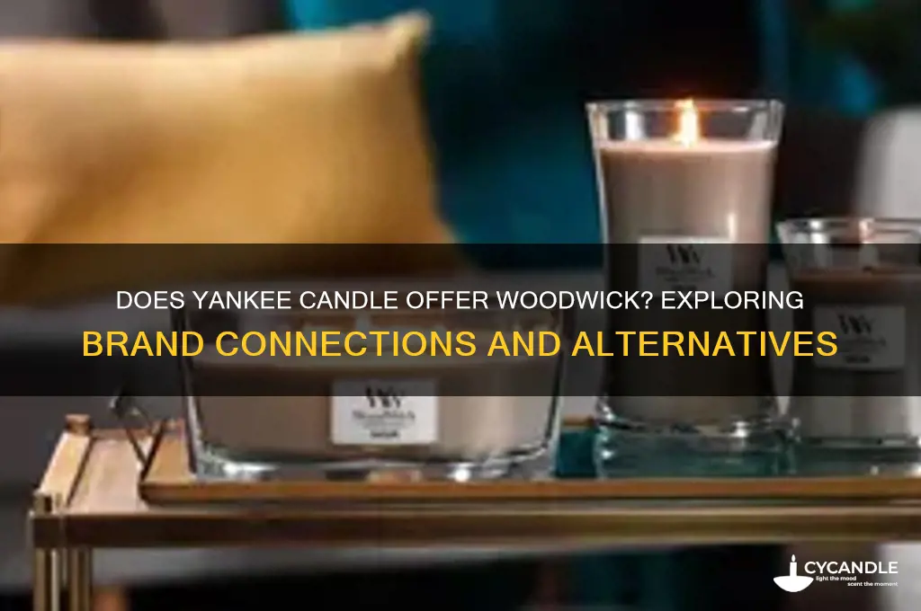 does yankee candle sell woodwick