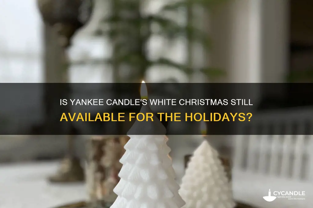 does yankee candle still sell white christmas