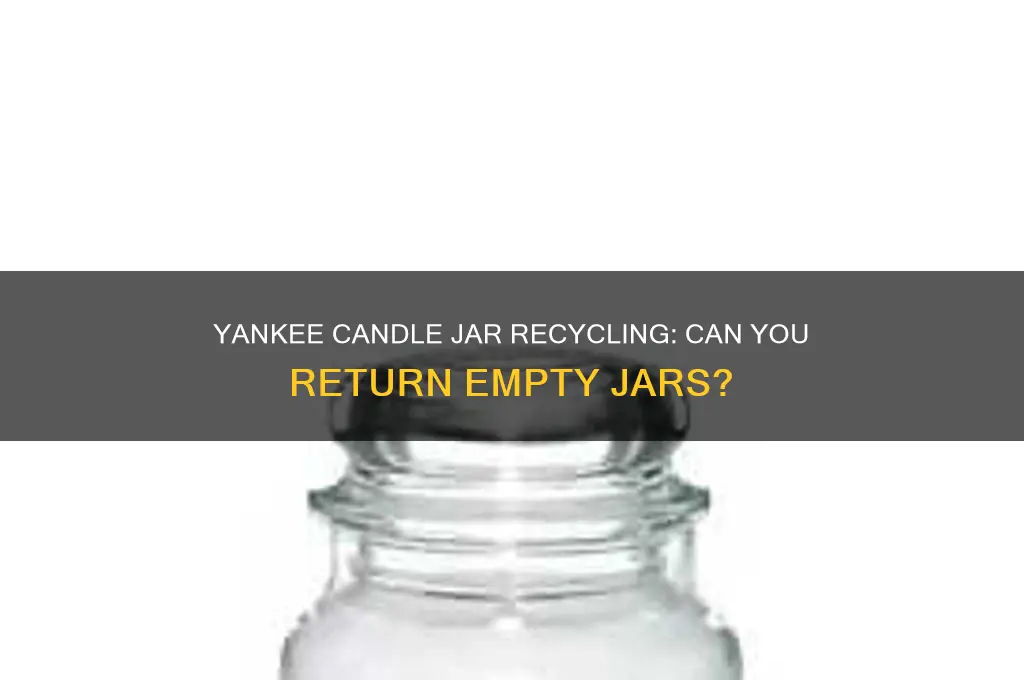 does yankee candle take back jars
