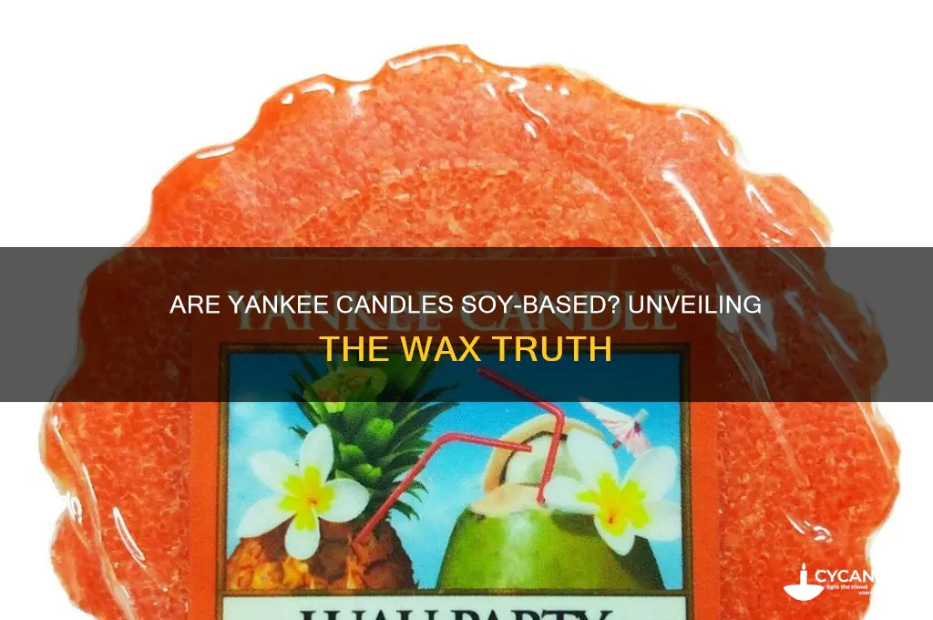 does yankee make soy candles