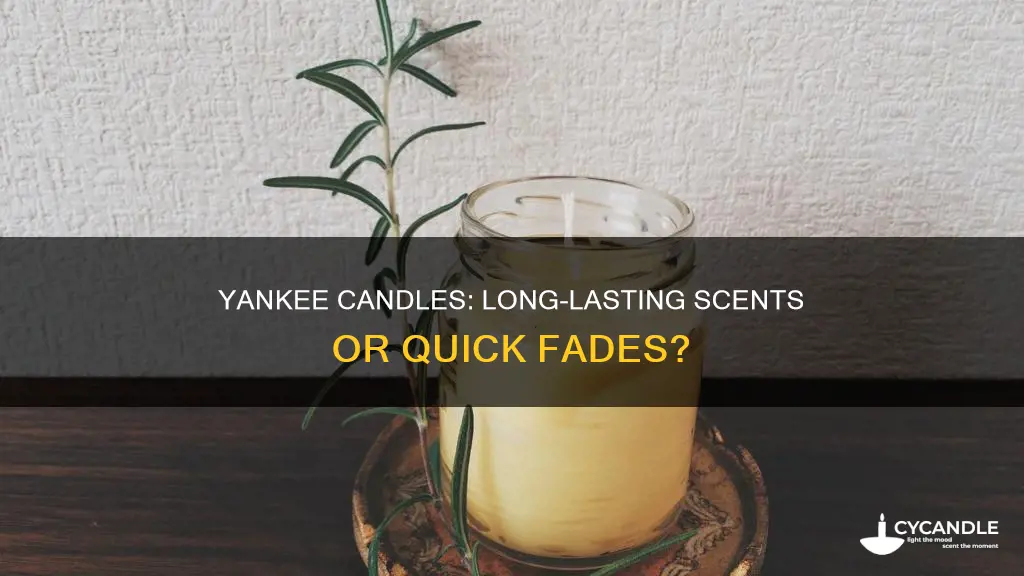 does yankke candles last long