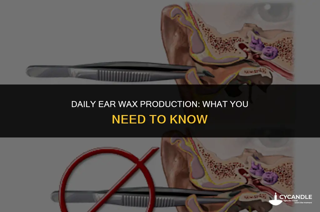 does your ears produce wax everyday