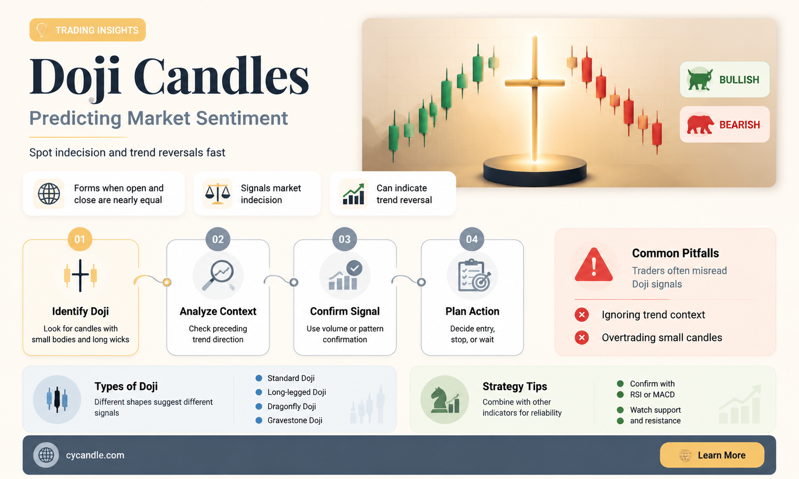 are doji candle bullish or bearish