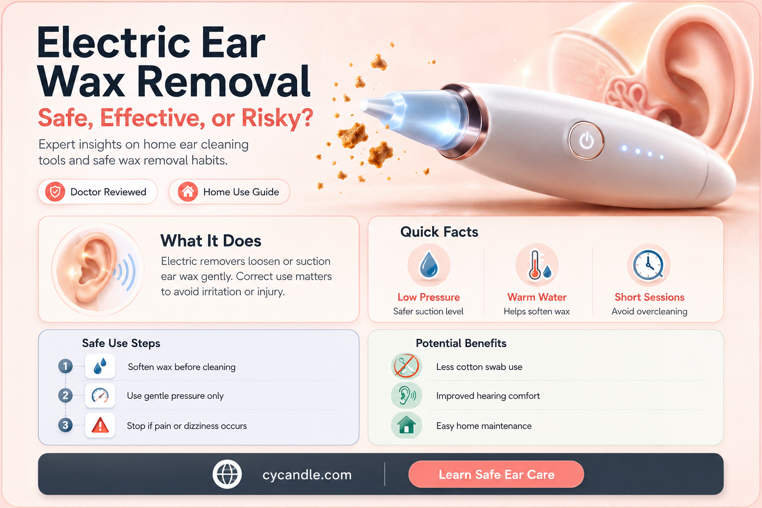 are electric ear wax removal safe