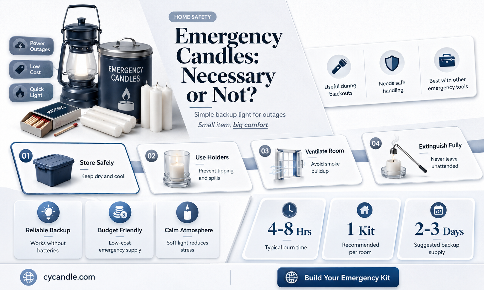 are emergency candles necessary