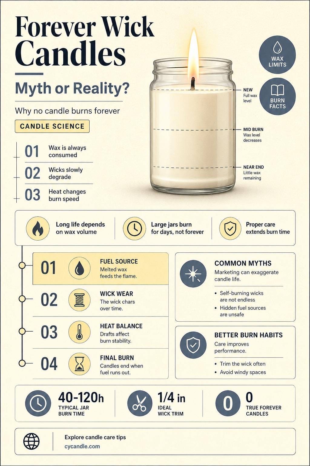 are forever wick candles real