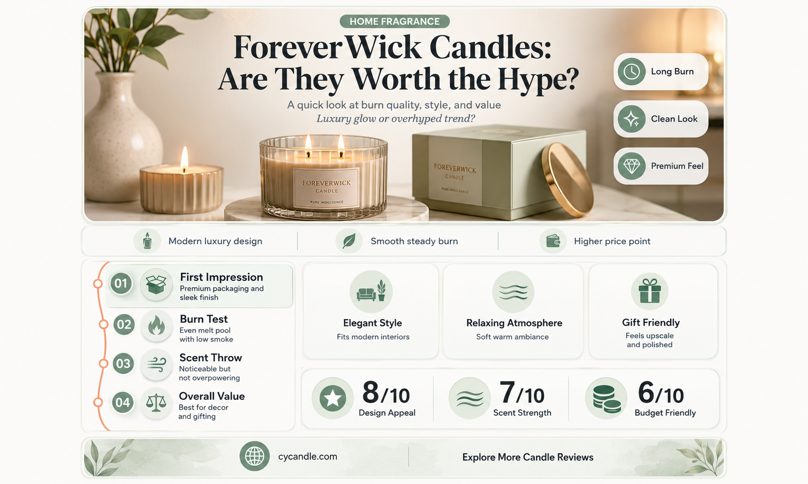 are foreverwick candles worth it
