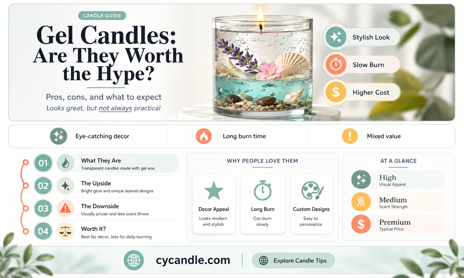are gel candles good