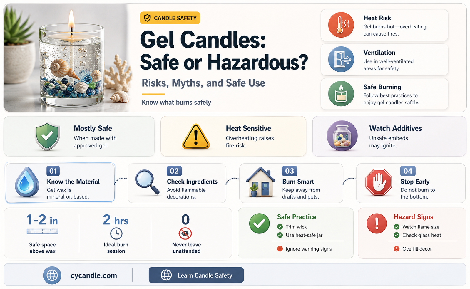 are gel candles dangerous