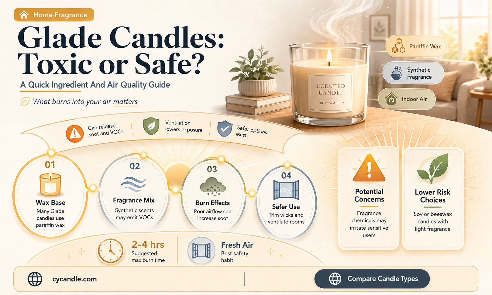 are glade candles toxic
