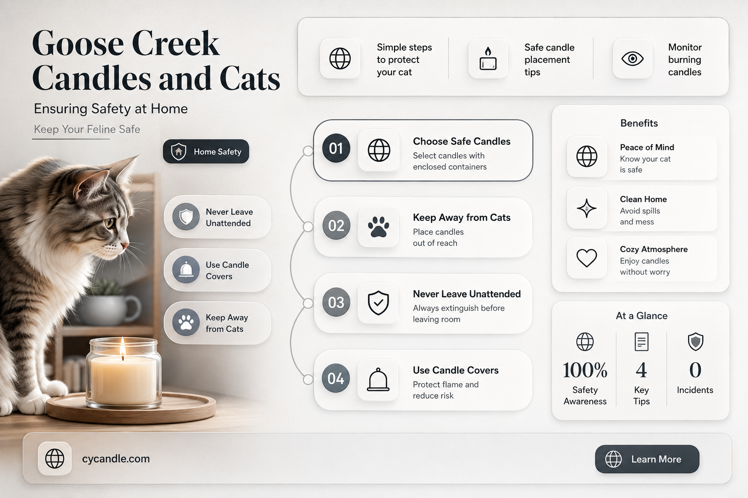 are goose creek candles safe for cats