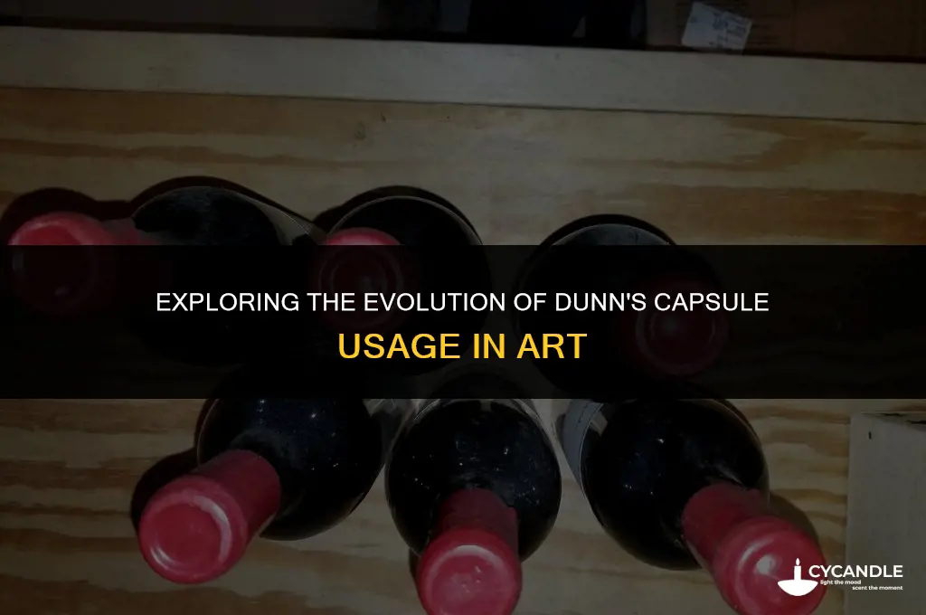 has dunn always used wax capsules