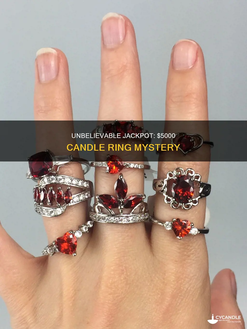 has nayone found a 5000 jackpot candle ring