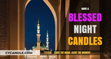 Blessed Night Candles: A Warm and Soothing Experience