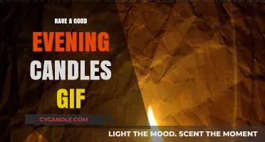 Evening Ambiance: Candles and Relaxation