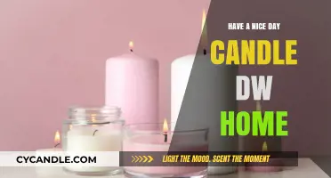 A Cheerful Candle to Brighten Your Day