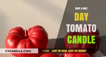 Tomato Candle: A Nice Day's Aromatic Companion