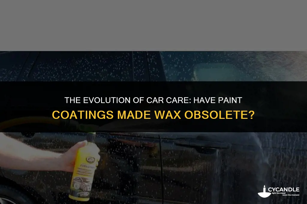 have car paint coatings made wax irrelevant