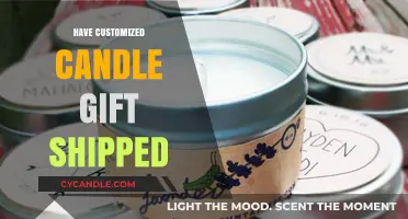 Customized Candle Gifts: Shipped Straight to Your Door