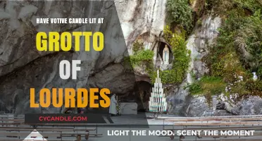 Lighting Votive Candles at Lourdes Grotto: A Spiritual Practice