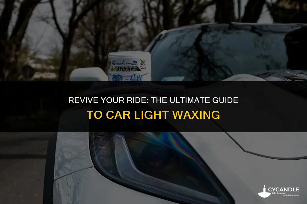 have your car light waxed