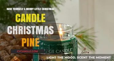 Christmas Cheer: Candles, Pine, and Merry Times