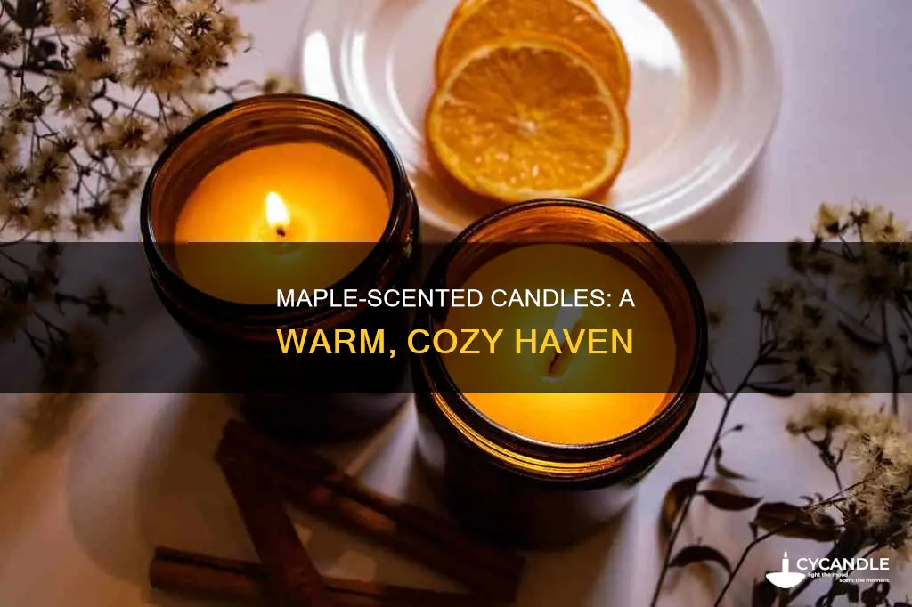 haven candle maple
