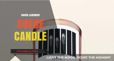 Lavender Suede Candles: A Relaxing Haven