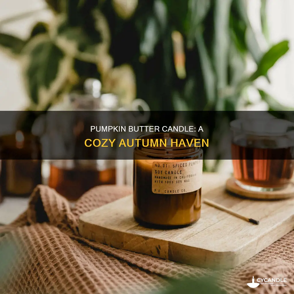 haven pumpkin butter candle