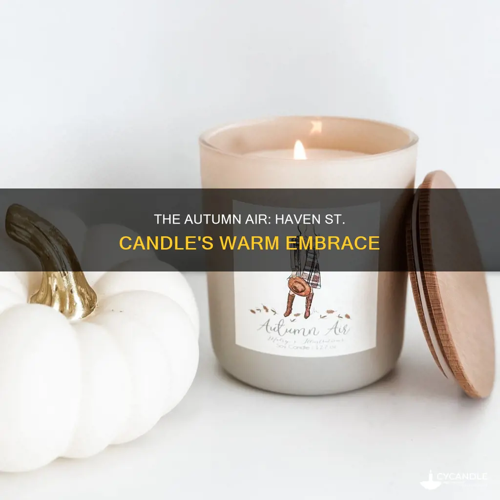 haven st autumn air candle
