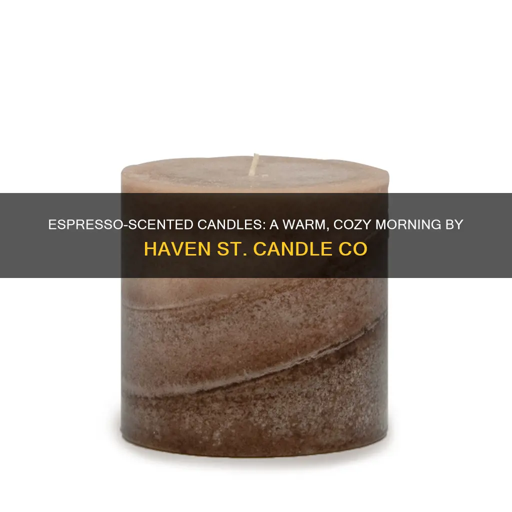 haven st candle co espresso