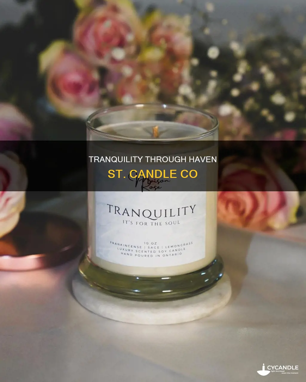 haven st candle co tranquility